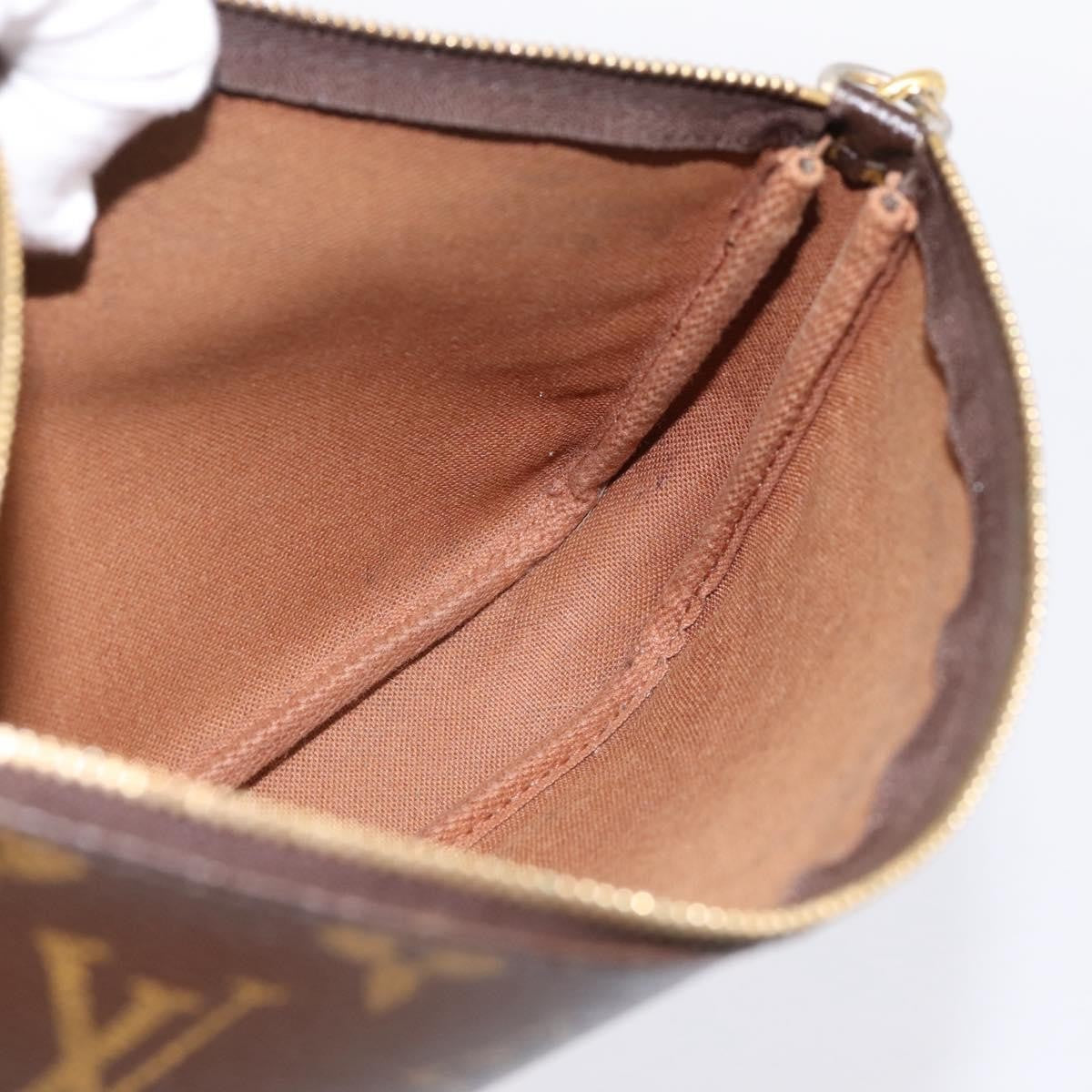 Louis Vuitton Pochette Accessoires NM Monogram Canvas, Brown, Canvas, Clutch