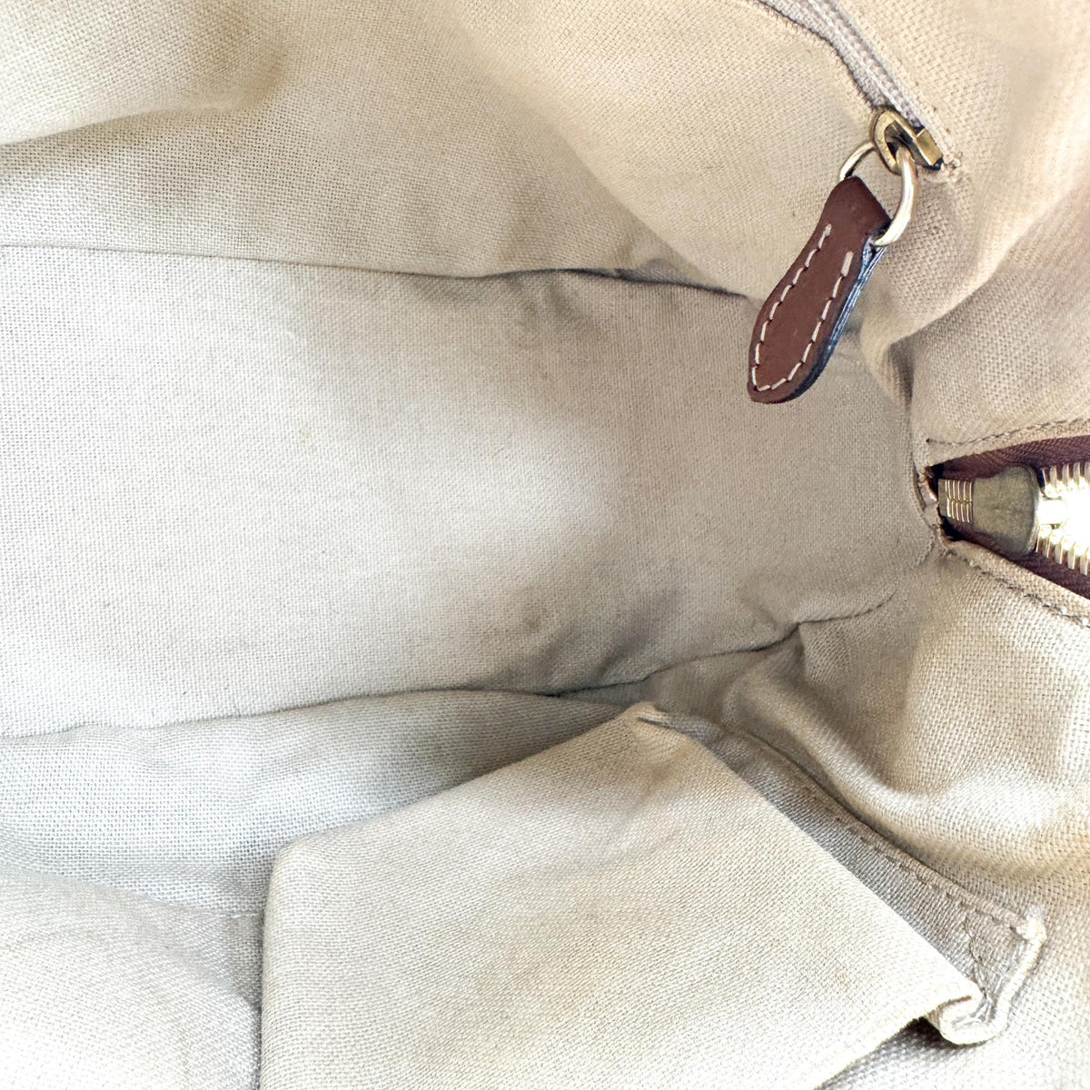 Burberry Orchard Haymarket Coated Canvas, Brown, Canvas, Handbag
