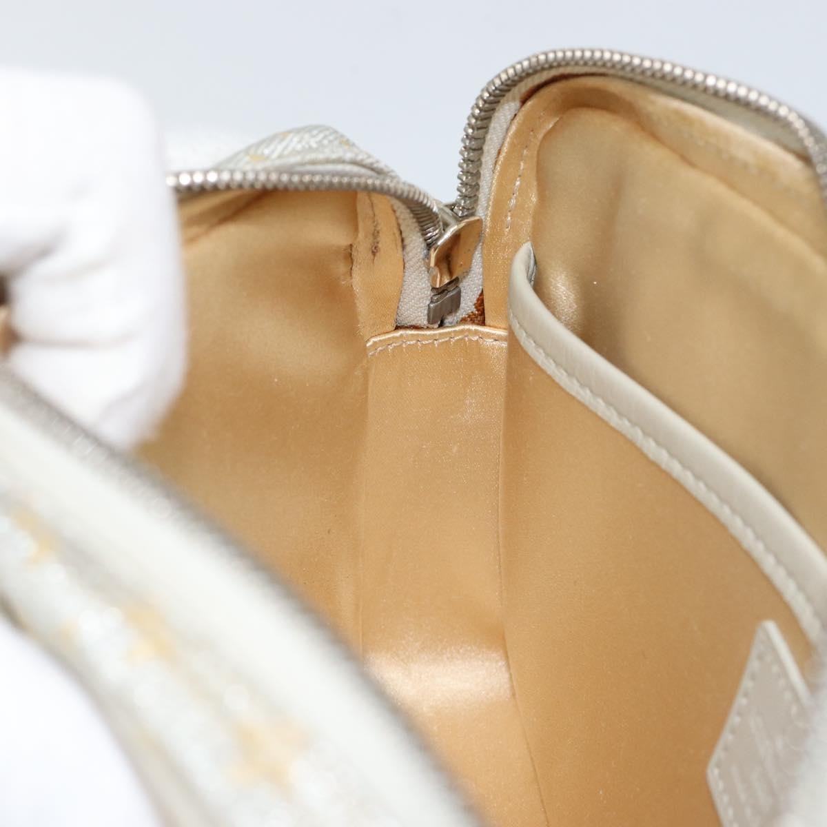 Louis Vuitton McKenna Mini Lin, Gold, Canvas, Tote bag