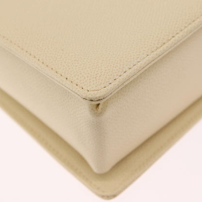 Valentino Garavani Vintage Leather, Beige, Leather, Shoulder Bag