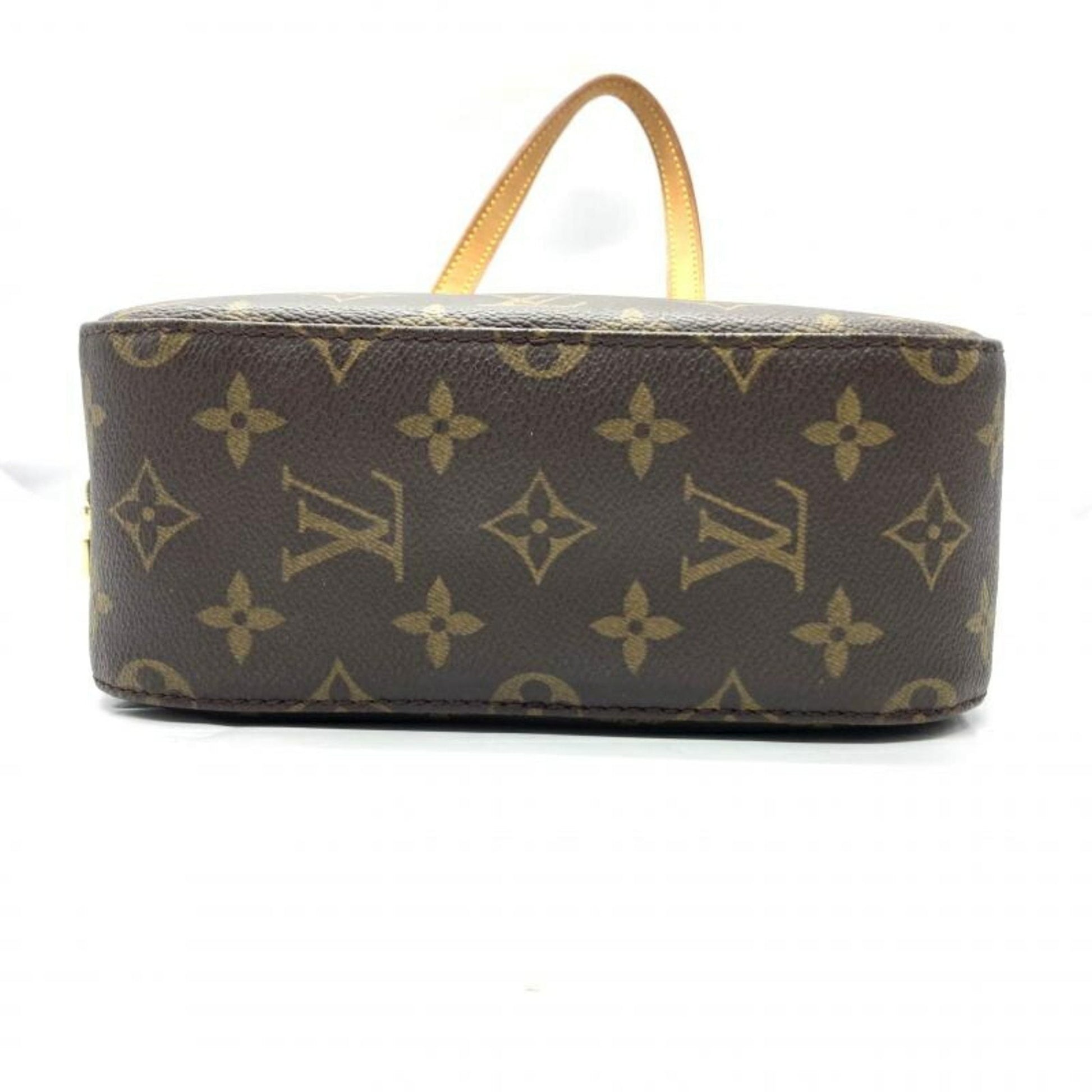 Louis Vuitton Spontini, Brown, Canvas, handbag