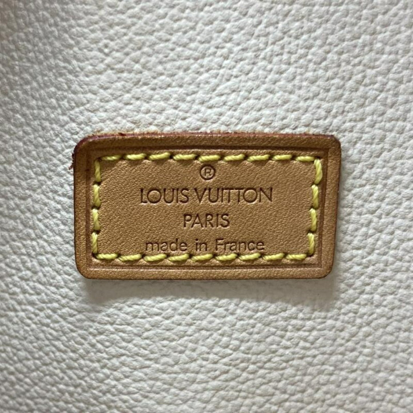 Louis Vuitton Spontini, Brown, Canvas, handbag