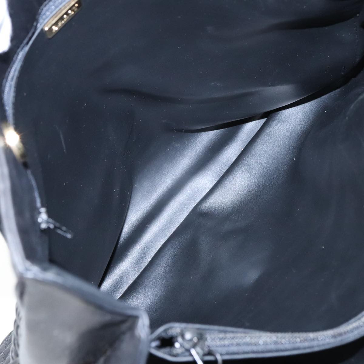 Bally Vintage Quilted Leather, Black, Leather, Shoulder Bag