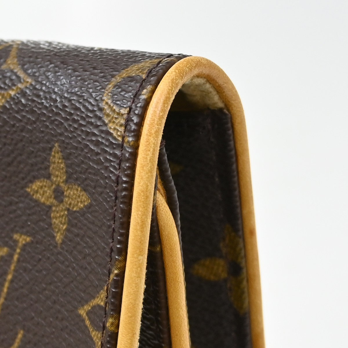 Louis Vuitton Twin Monogram Canvas, Brown, Canvas, Clutch