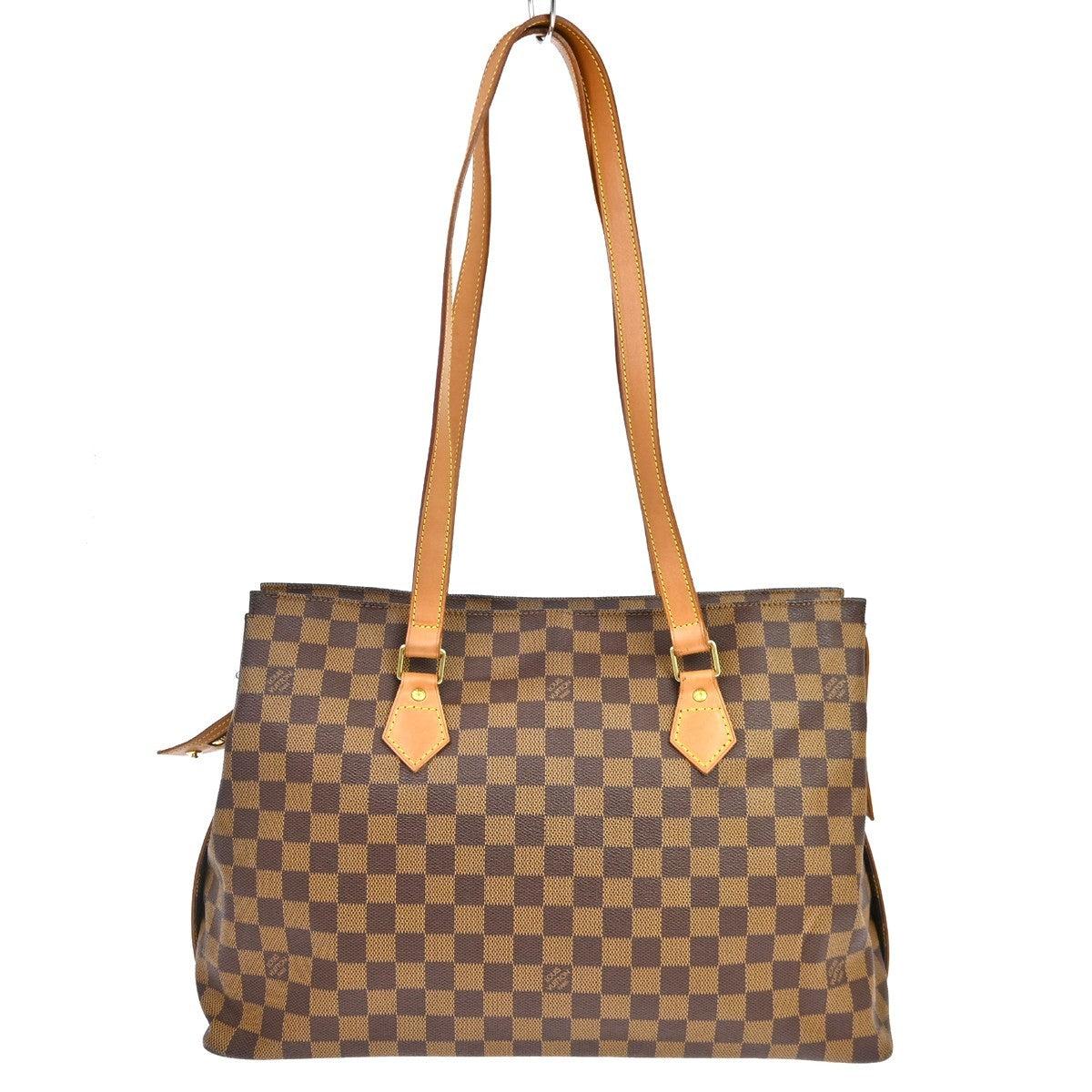 Louis Vuitton Chelsea Centenaire Damier, Brown, Canvas, Tote Bag