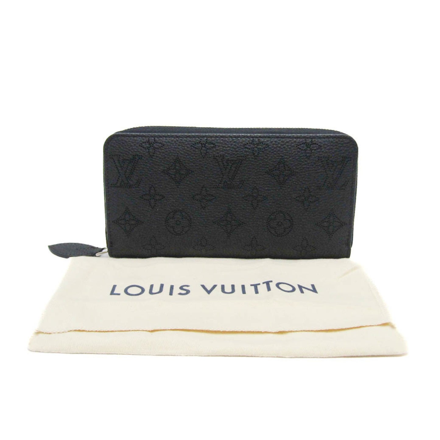 Louis Vuitton Zippy wallet, Black, Leather, wallet