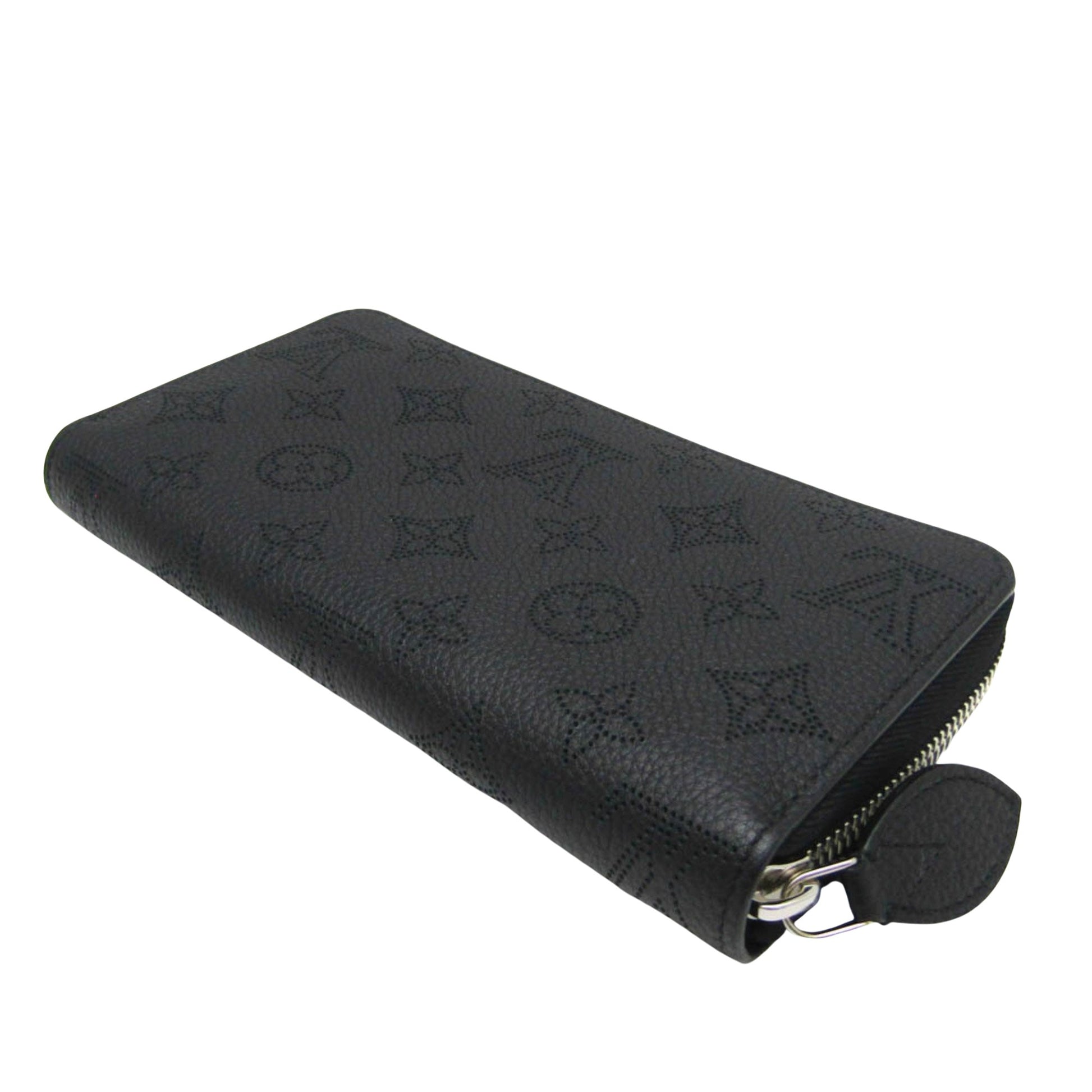 Louis Vuitton Zippy wallet, Black, Leather, wallet