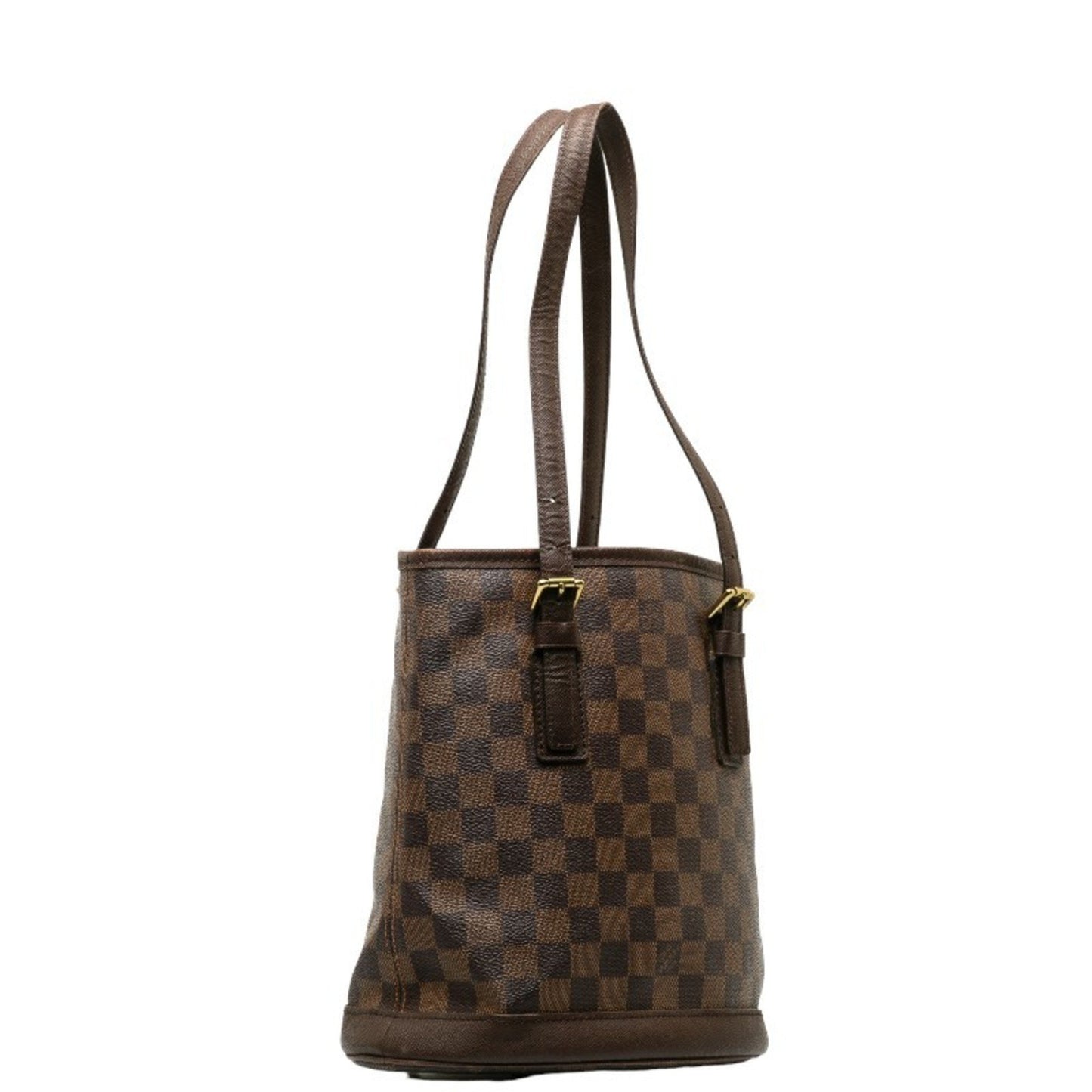 Louis Vuitton Marais, Brown, Canvas, tote