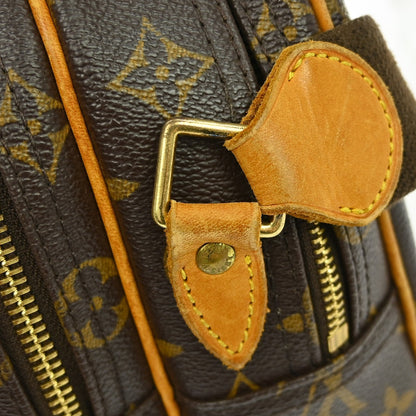Louis Vuitton Reporter Monogram, Brown, Canvas, Shoulder Bag