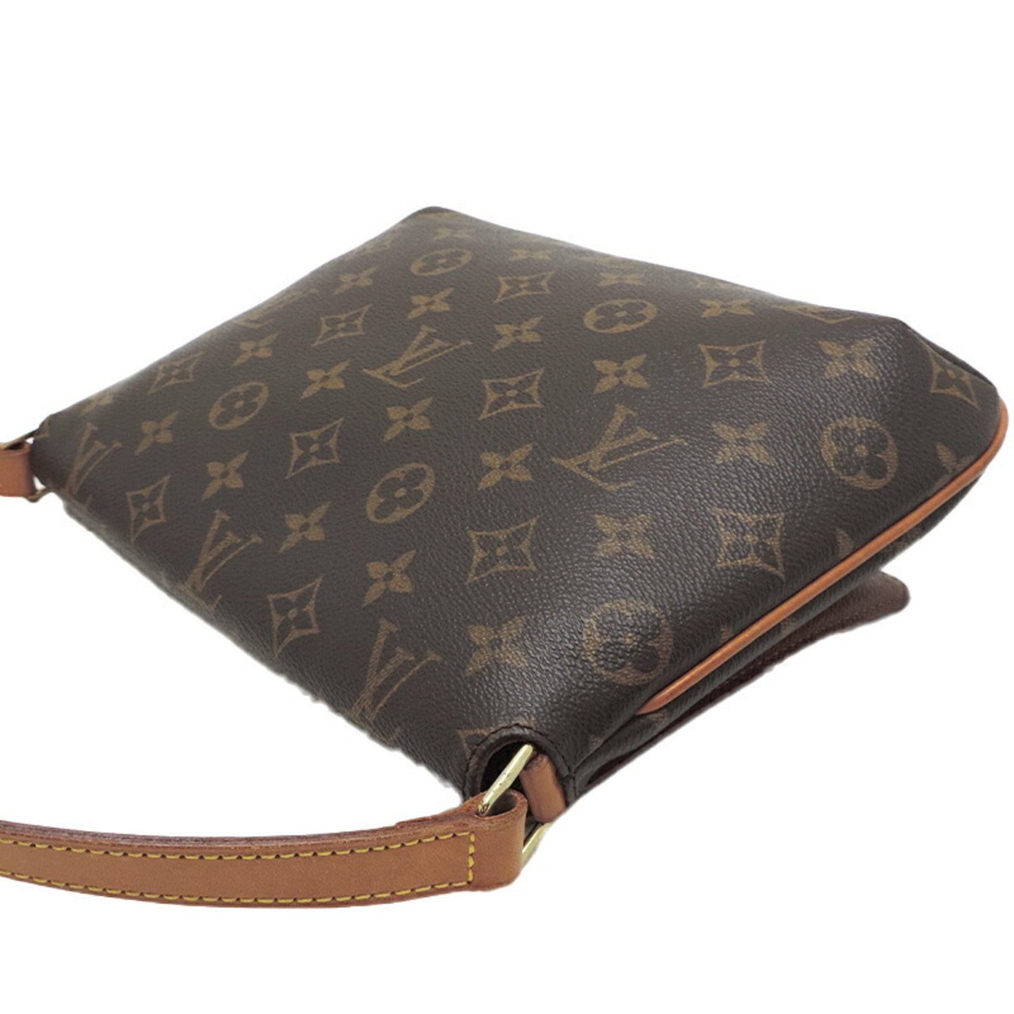 Louis Vuitton Musette, Brown, Canvas, shoulder