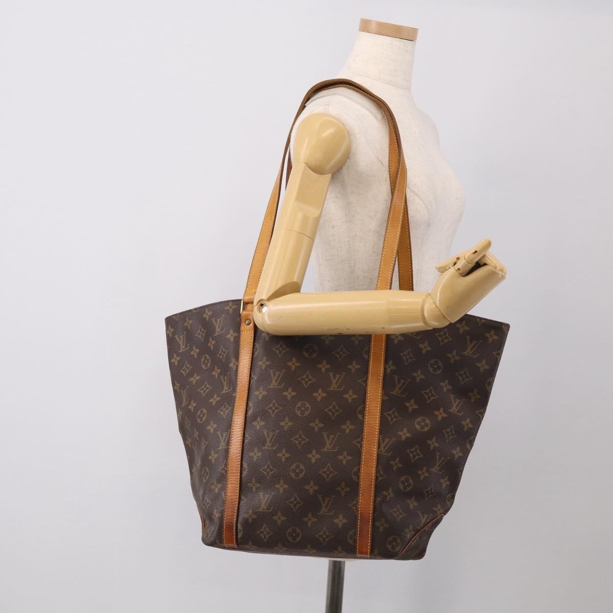 Louis Vuitton Shopping Sac Monogram Canvas, Multicolour, Canvas, Handbag