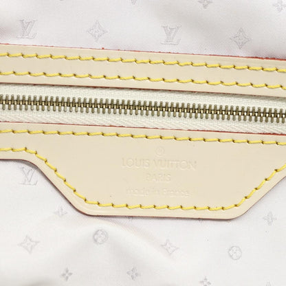 Louis Vuitton Suhali Lockit Leather, White, Leather, Handbag