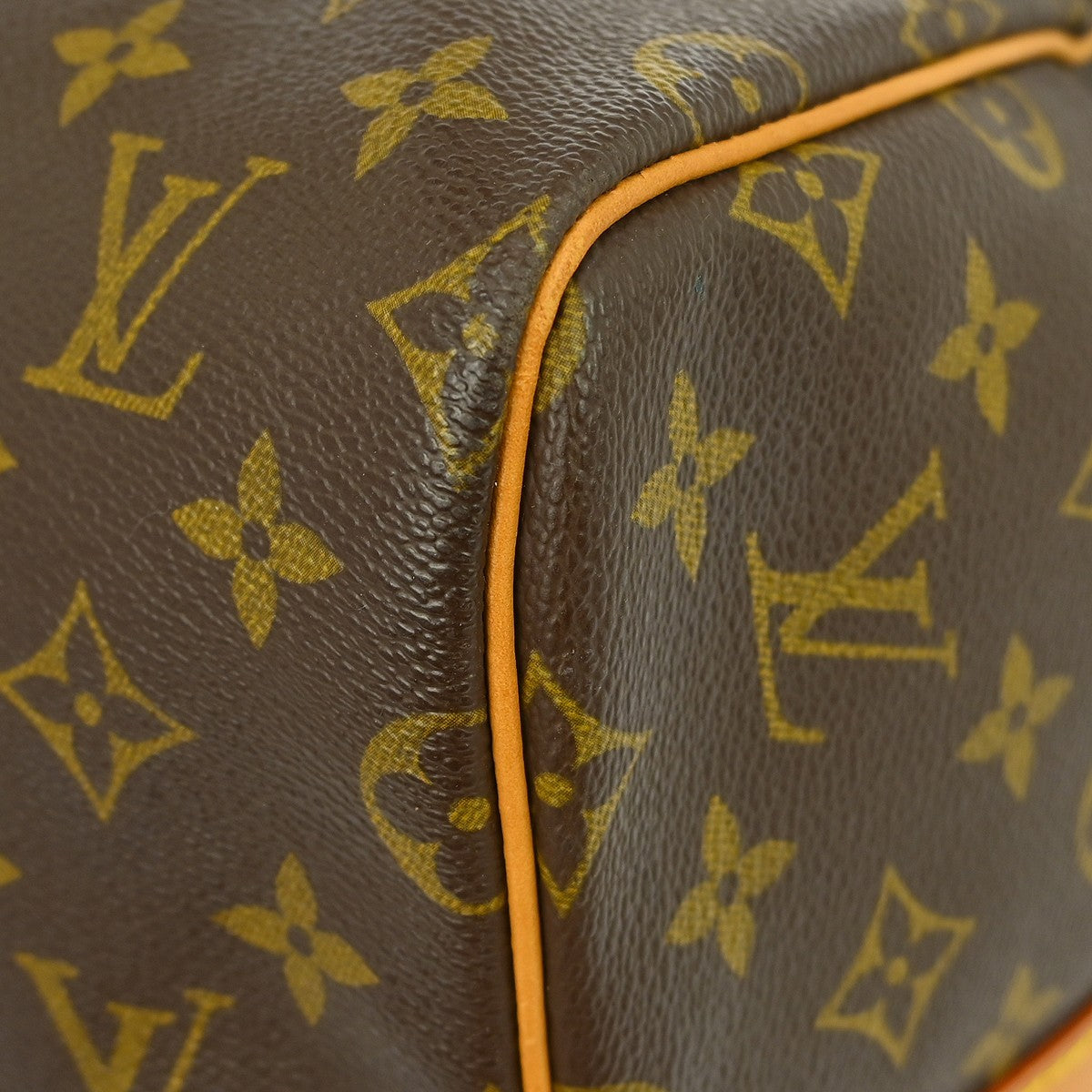 Louis Vuitton Keepall Bandoulière Monogram, Brown, Canvas, Travel Bag