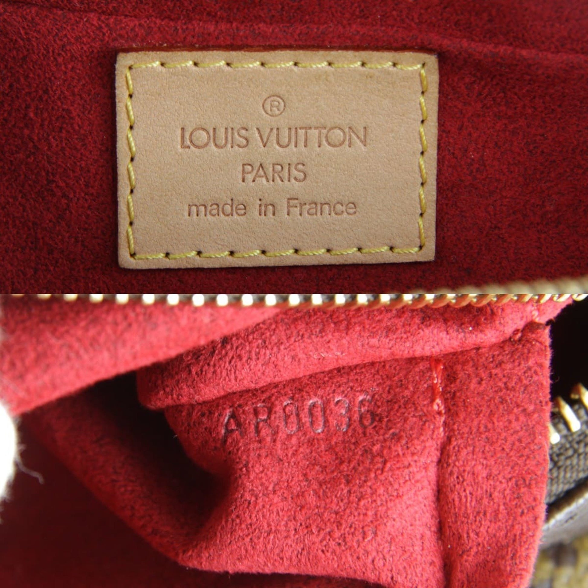 Louis Vuitton Viva Cité, Brown, Canvas, shoulder