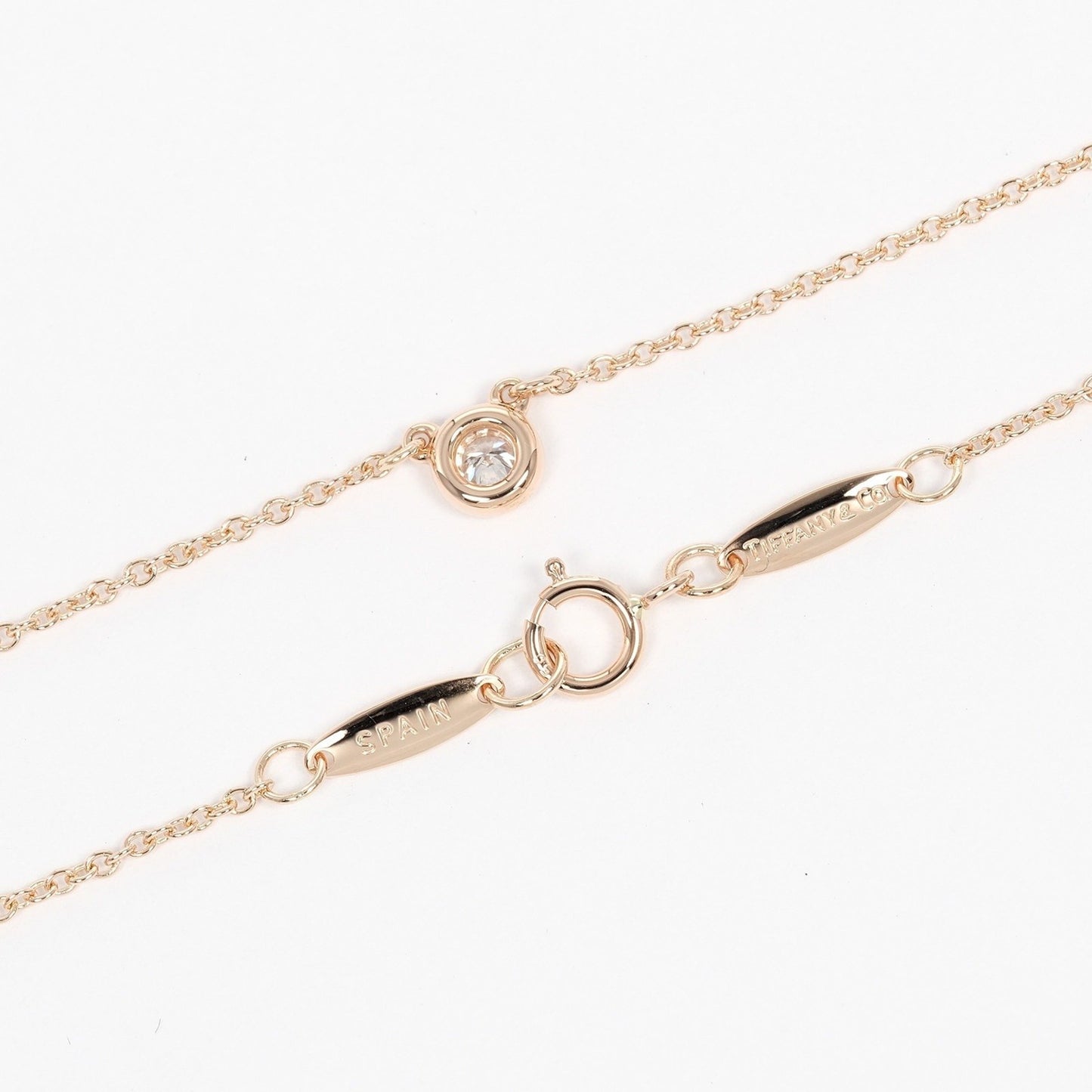 Tiffany & Co By the yard, Gold, Rose Gold, necklace