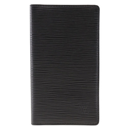 Louis Vuitton Brazza Long Bifold wallet epi leather, BLACK, LEATHER, Wallets