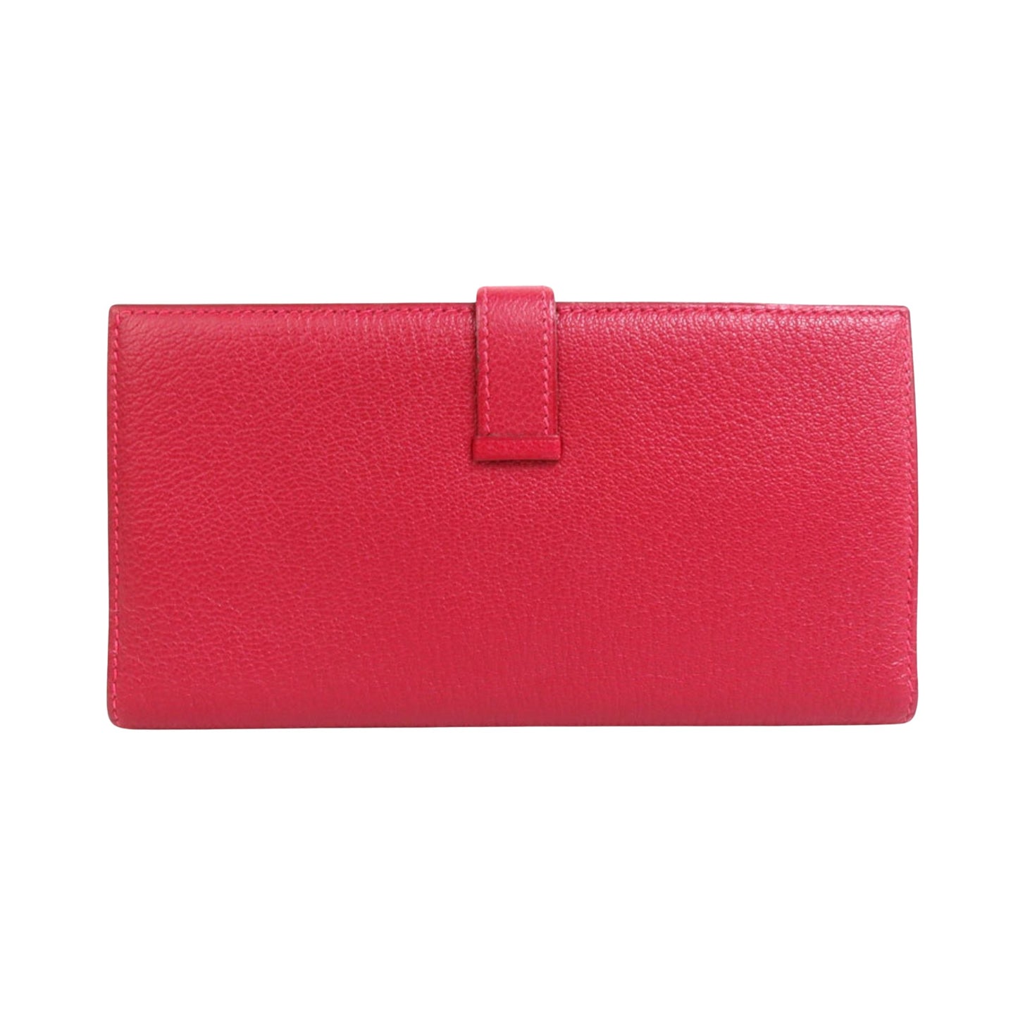 Hermès Béarn, Red, Leather, wallet