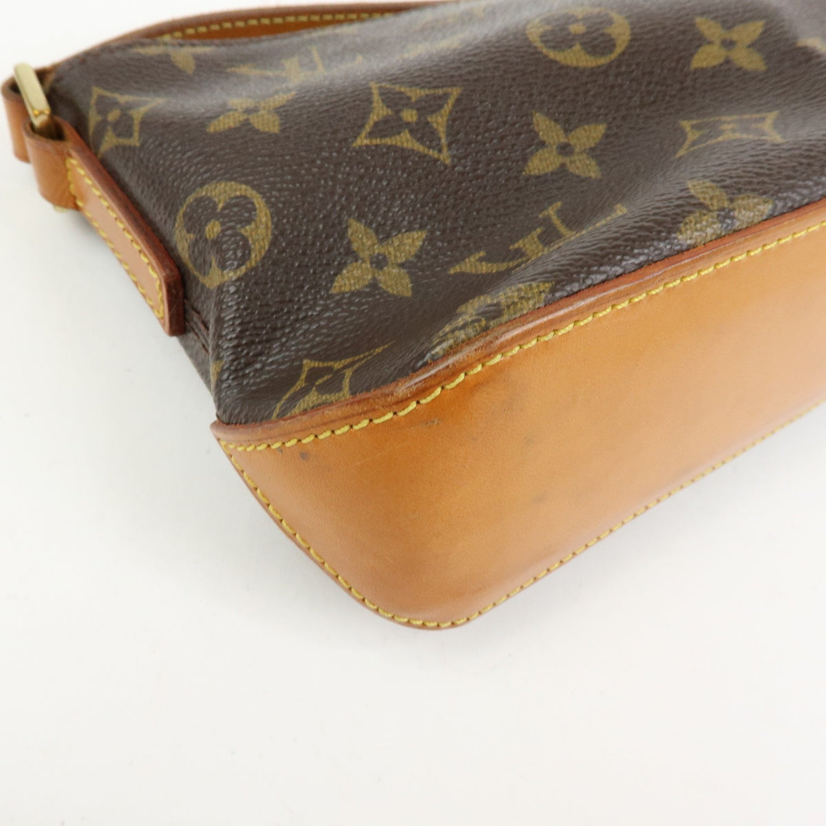 Louis Vuitton Trotteur Monogram Canvas, Brown, Canvas, Handbag