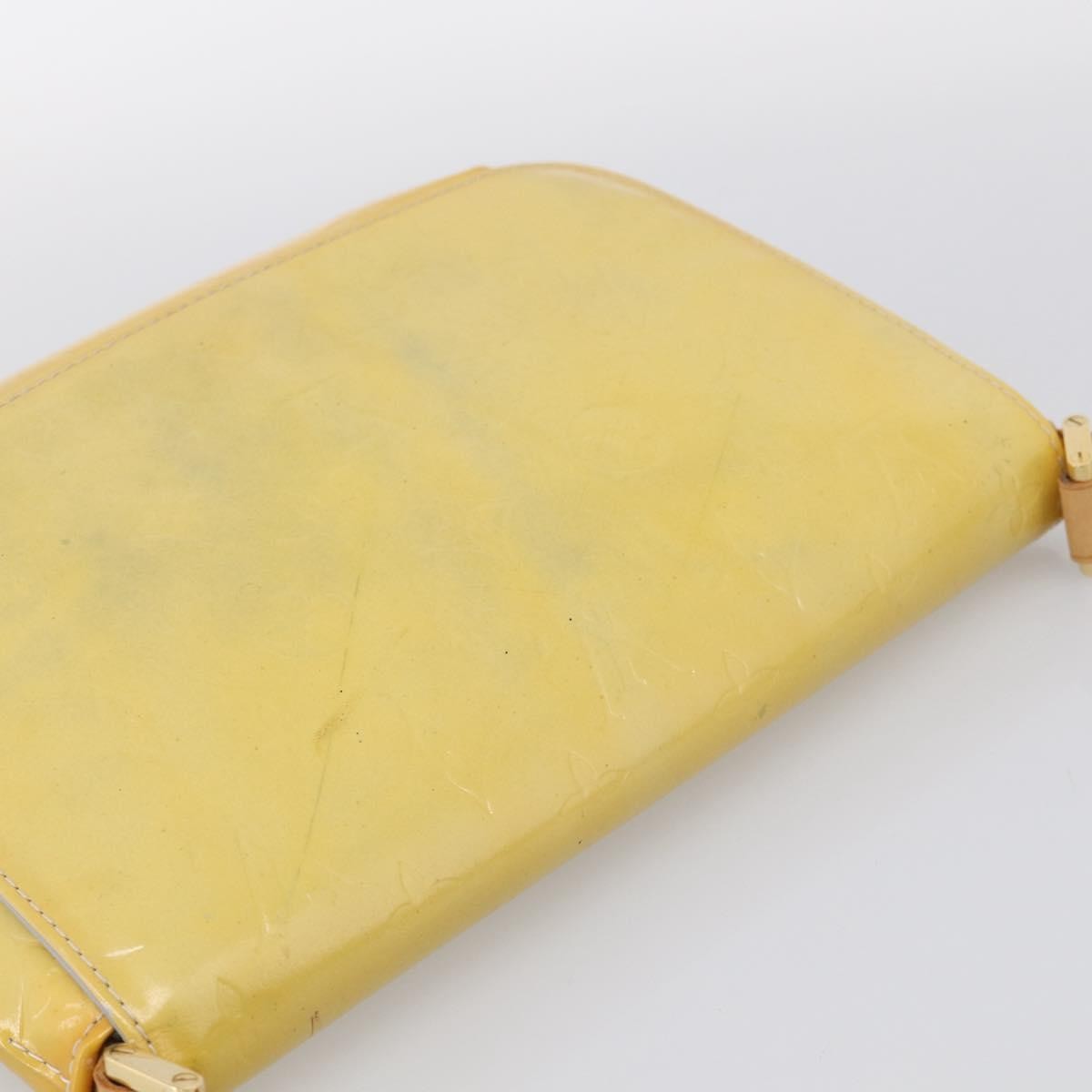 Louis Vuitton Thompson Street Monogram Vernis, Yellow, Patent Leather, Shoulder Bag