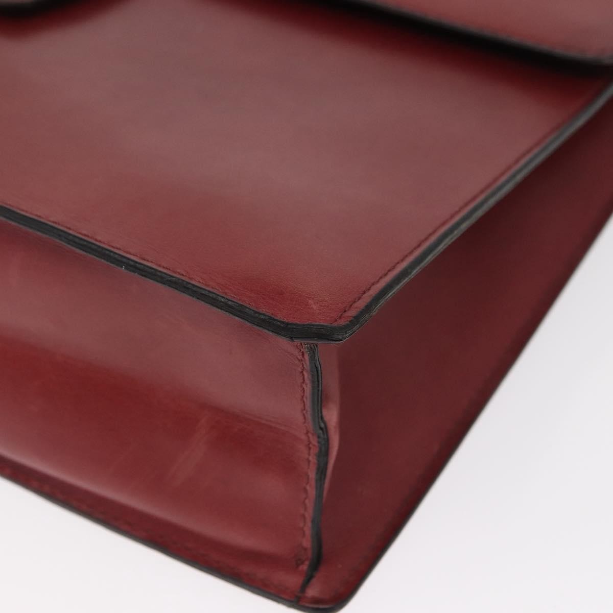 Celine Handbag Leather, Red, Leather, Handbag