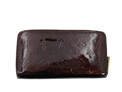 Louis Vuitton Zippy Organizer Epi Leather, Burgundy, Leather, Wallet