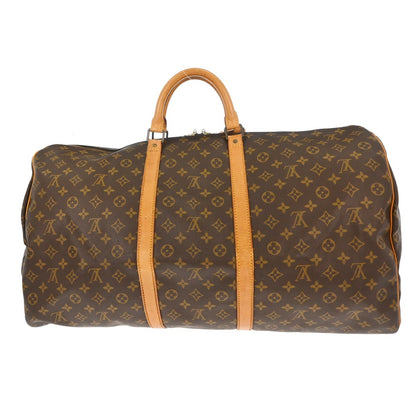 Louis Vuitton Keepall Monogram Canvas, Brown, Canvas, Travel Bag