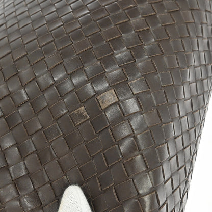 Bottega Veneta Envelope Intrecciato Nappa, Brown, Leather, Briefcase