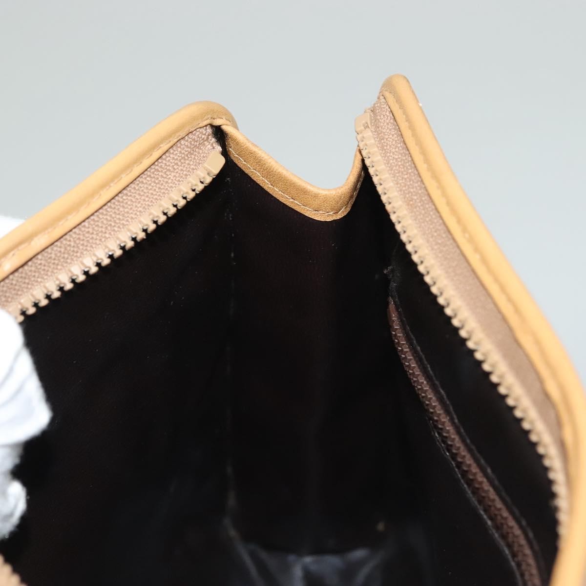 Celine Macadam Pochette Clutch, Beige, PVC, Clutch