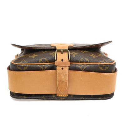Louis Vuitton Cartouchiere Monogram Canvas, Brown, Canvas, Handbag