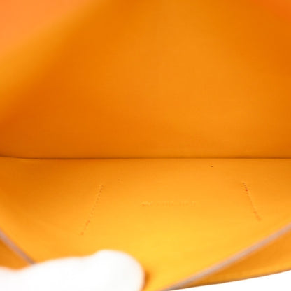 Hermes Dogon Duo Combined Leather, Yellow, Leather, Wallet
