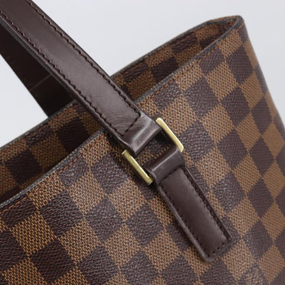 Louis Vuitton Vavin Damier, Brown, Canvas, Tote Bag