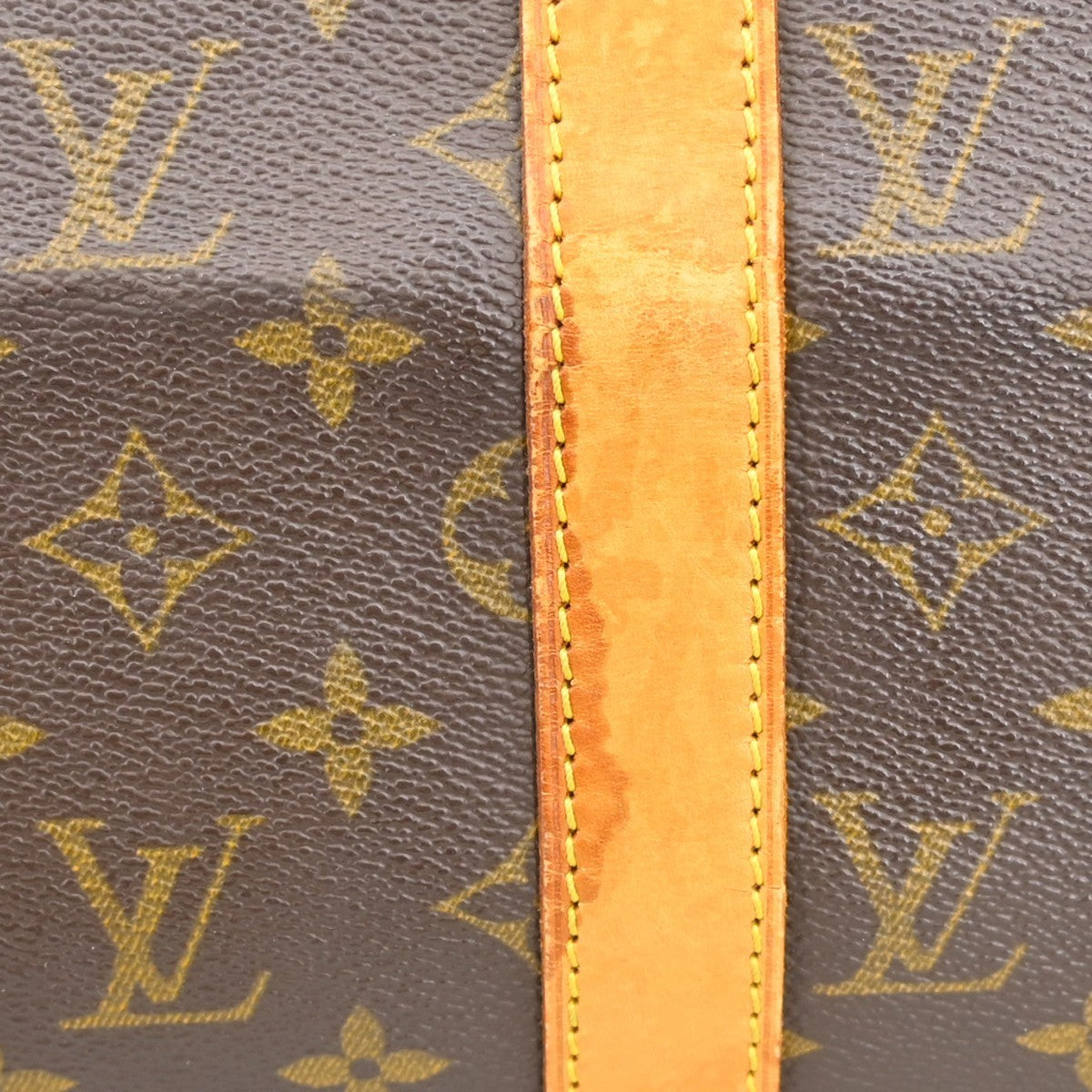 Louis Vuitton Keepall Monogram Canvas, Brown, Canvas, Travel Bag