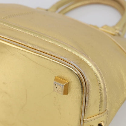 Louis Vuitton Suhali Lockit Leather, Gold, Leather, Handbag