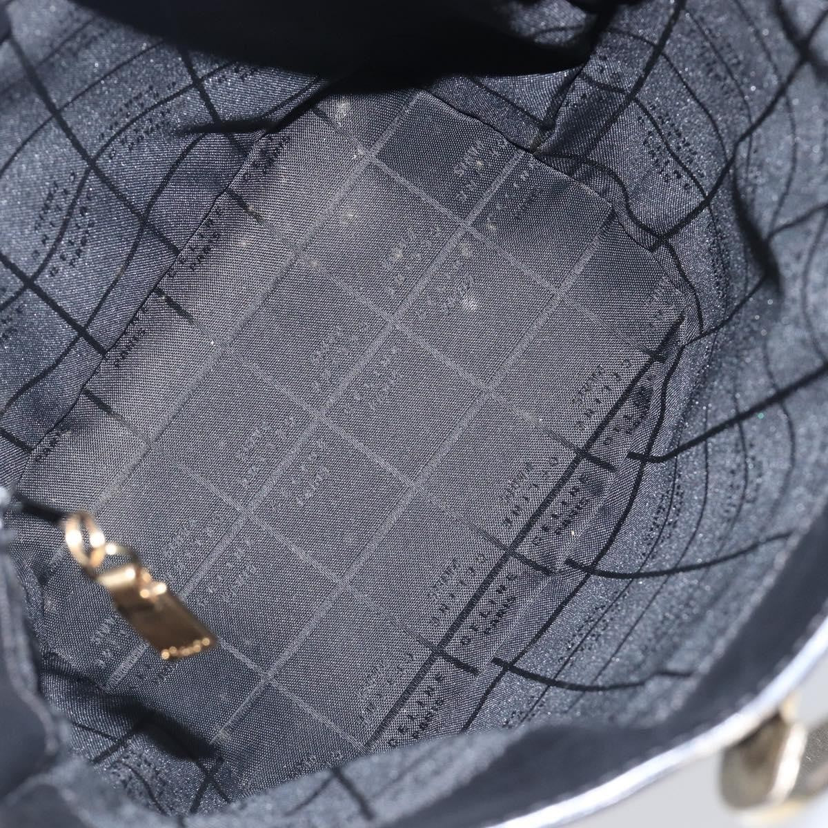 Celine Shoulder bag circle logo Leather, Black, Leather, Shoulder Bag
