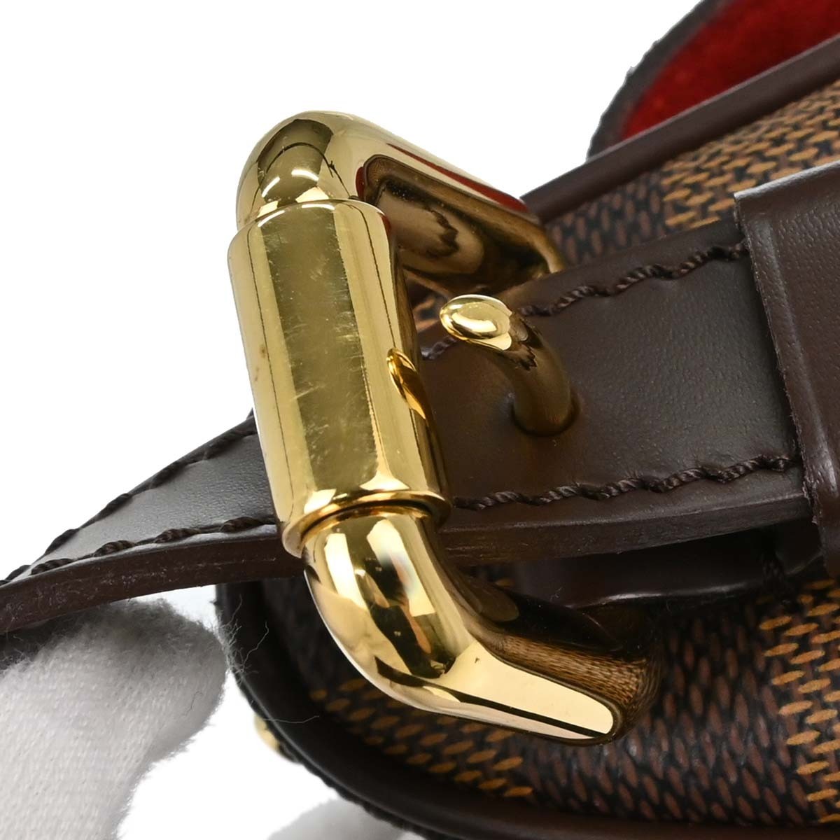 Louis Vuitton Ravello Damier, Brown, Canvas, Handbag