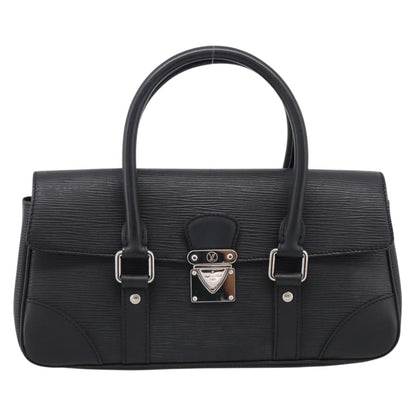 Louis Vuitton Segur Epi Leather, Black, Leather, Handbag