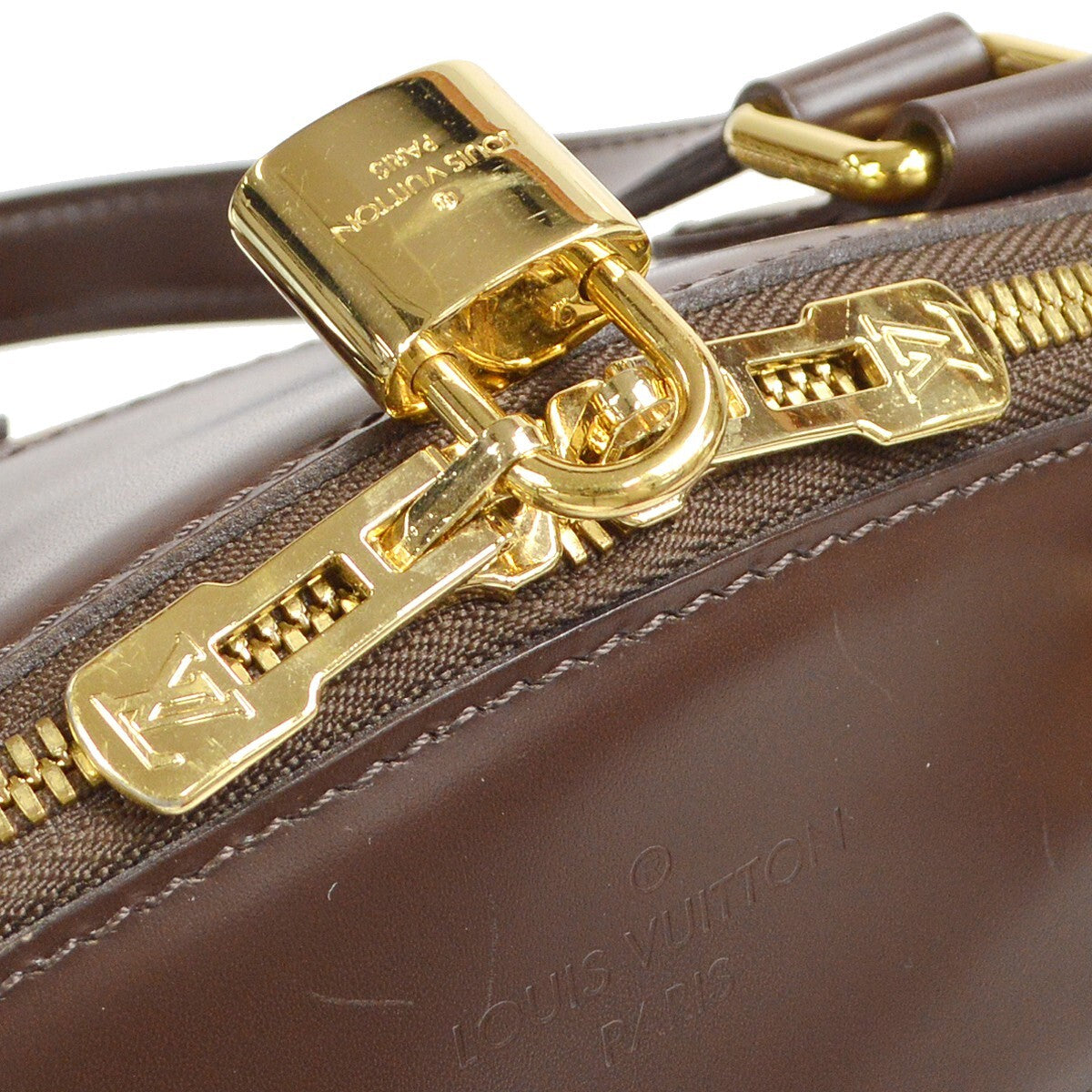 Louis Vuitton Verona Damier Ebene, Brown, Canvas, Shoulder Bag