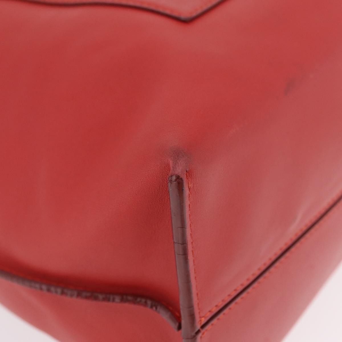 Loewe Tote Leather, Red, Leather, Tote Bag