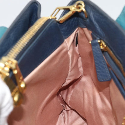 Miu Miu Vintage Leather, Green, Leather, Handbag