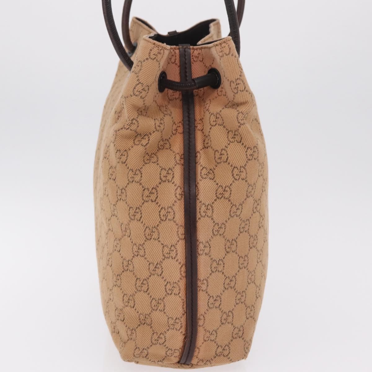 Gucci Vertical Tote GG Canvas, Orange, Canvas, Tote Bag