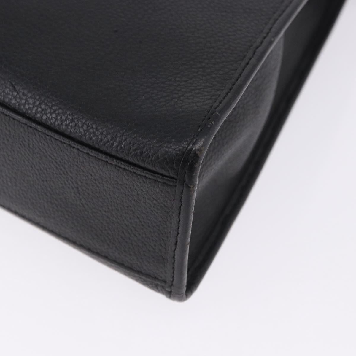 Saint Laurent Vintage Shoulder bag leather, Black, Leather, Shoulder Bag
