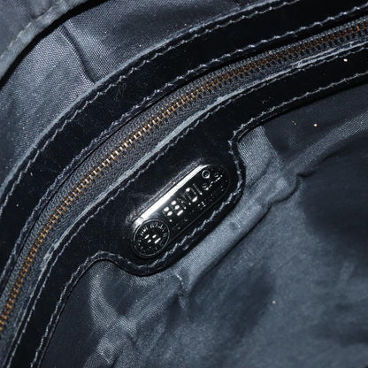 Fendi Vintage FF Nylon, Black, Nylon, Tote Bag