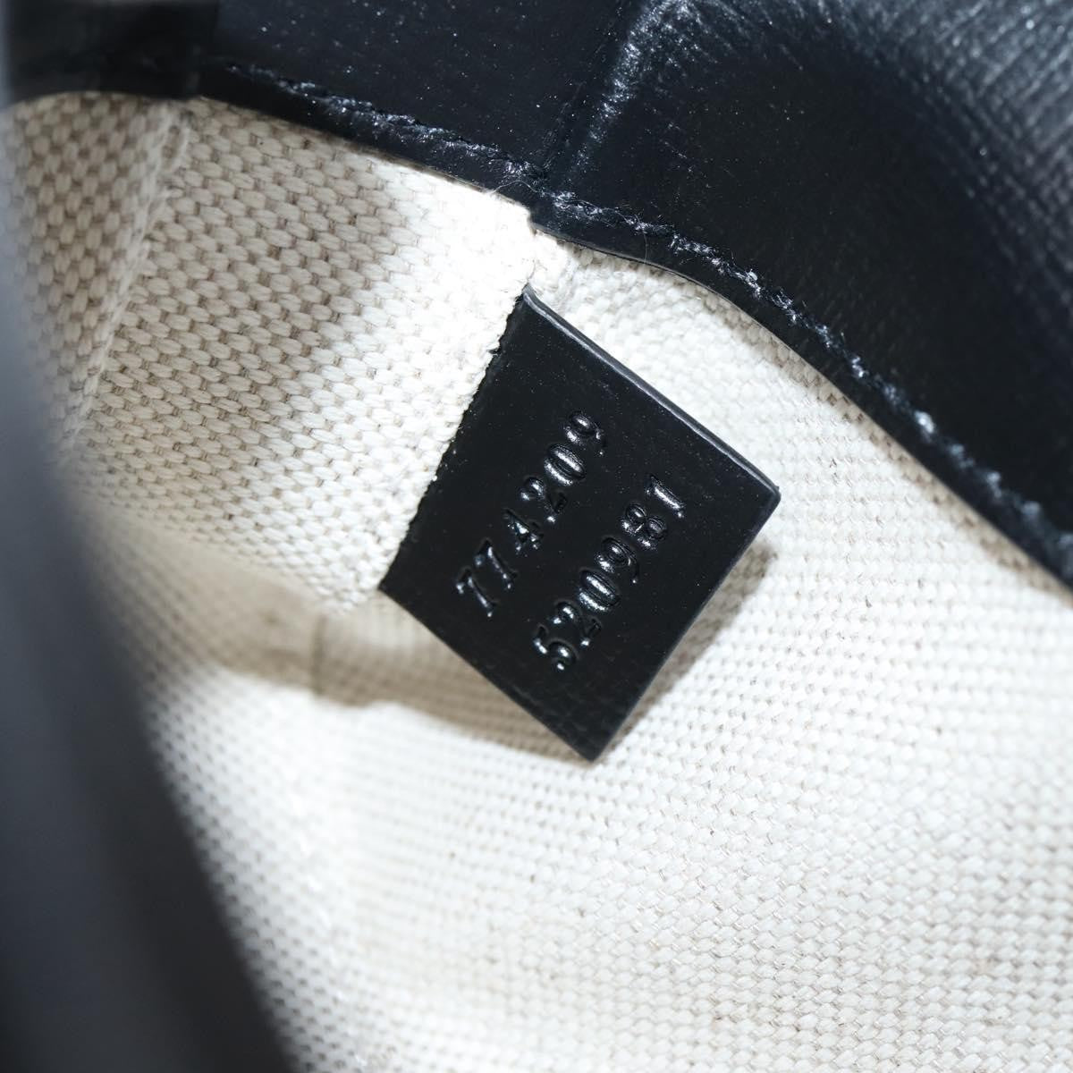 Gucci Horsebit 1955 Asymmetric Leather, Black, Leather, Shoulder Bag