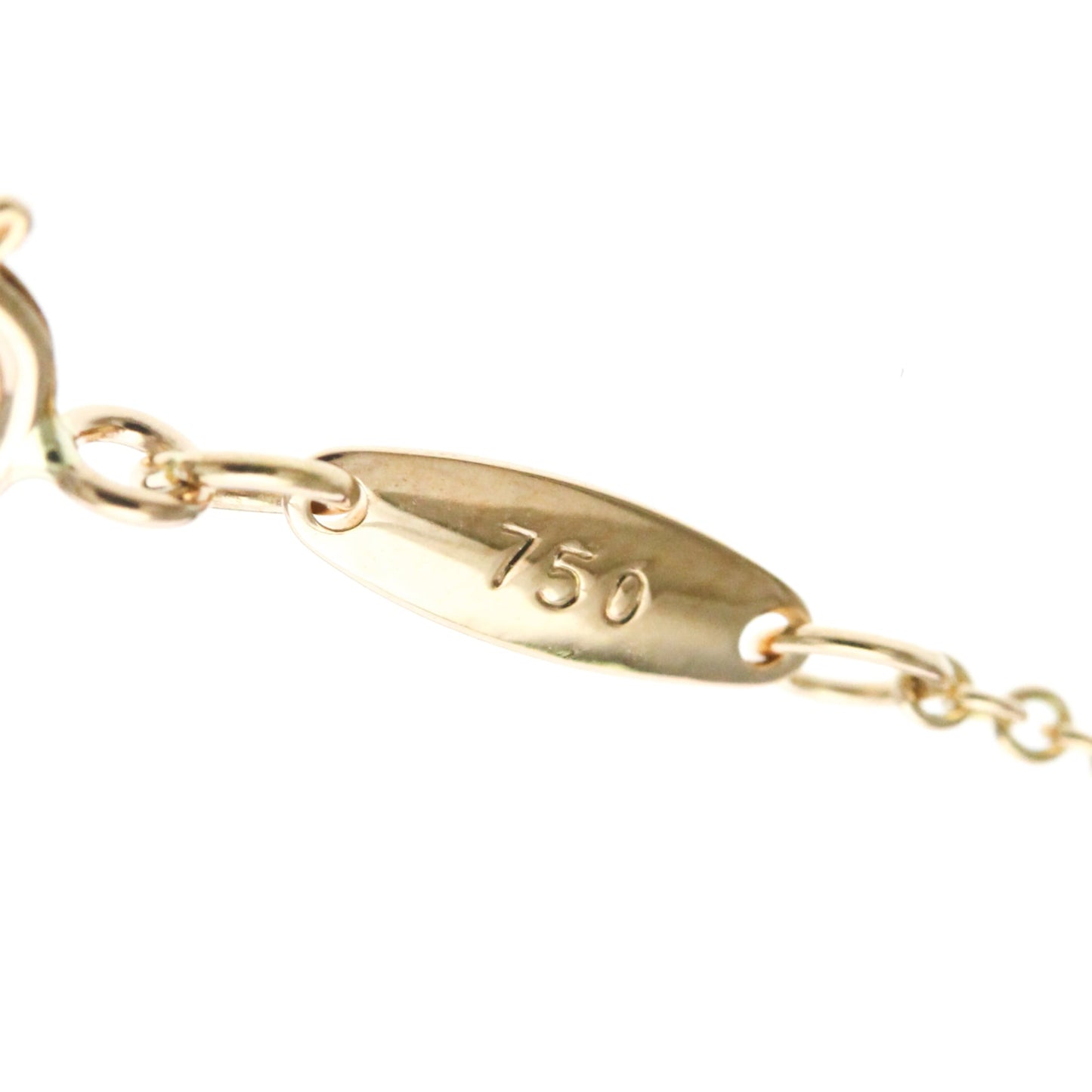 Tiffany & Co. Elsa Peretti Diamonds By The Yard Pendant 18K Rose Gold with Diamond, Gold, Pink Gold, Necklace
