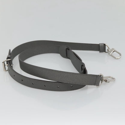 Louis Vuitton Adjustable shoulder strap leather, Gray, Leather, Straps