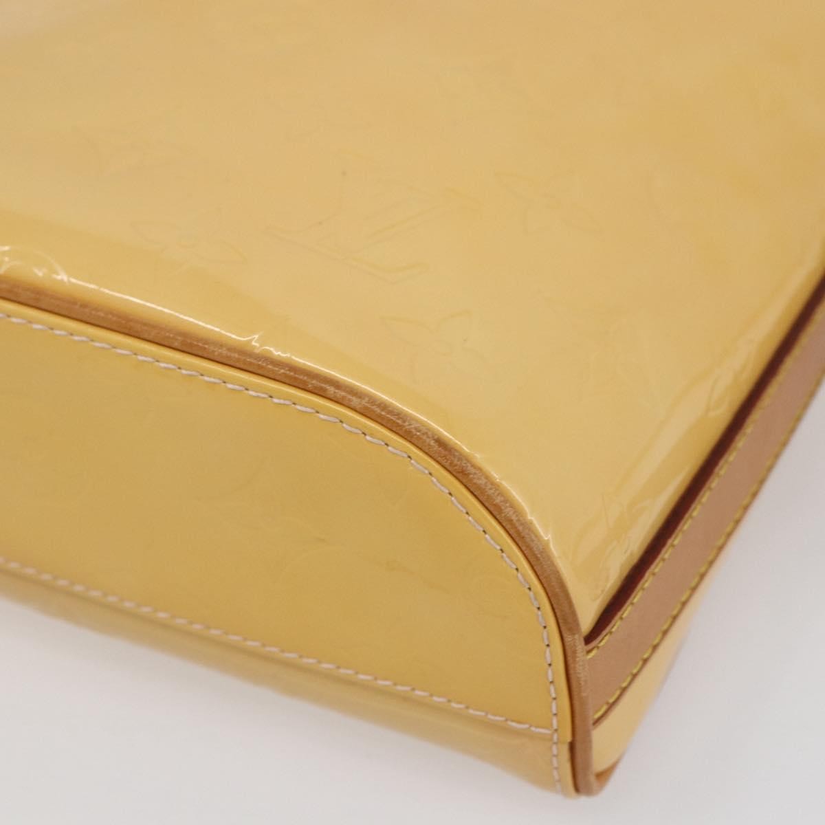 Louis Vuitton Vertical Taiga Leather, Pink, Patent Leather, Tote Bag
