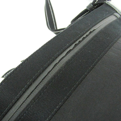Bottega Veneta Paper Touch Bucket Nylon with Mesh, Black, Nylon, Shoulder Bag
