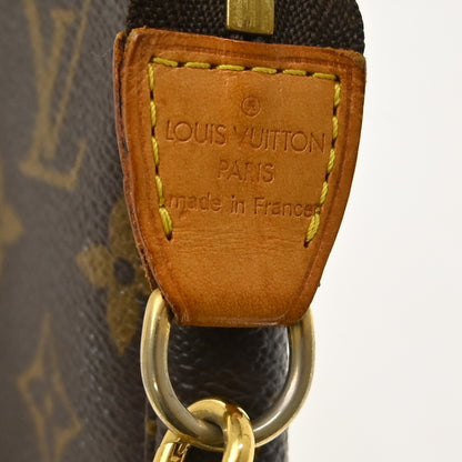 Louis Vuitton Pochette Accessoires Monogram, Brown, Canvas, Clutch