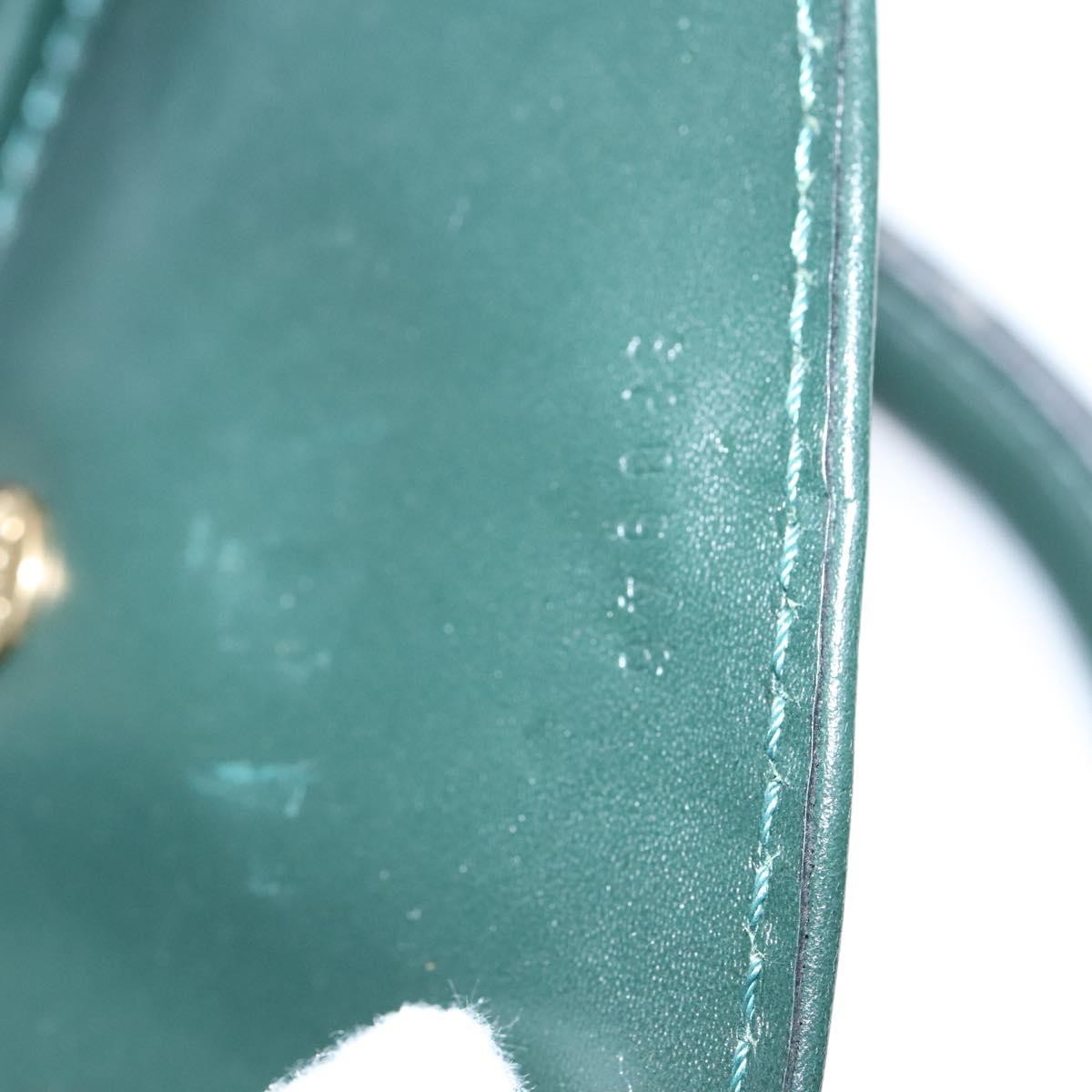 Louis Vuitton Garment Cover Taiga Leather, Green, Leather, Travel Bag