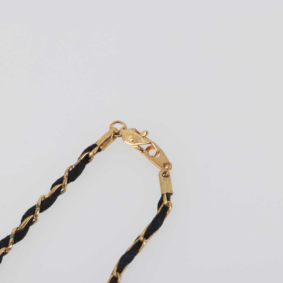 Chanel CC No.5 Perfume Bottle Pendant Metal, Gold, Metal, Necklace